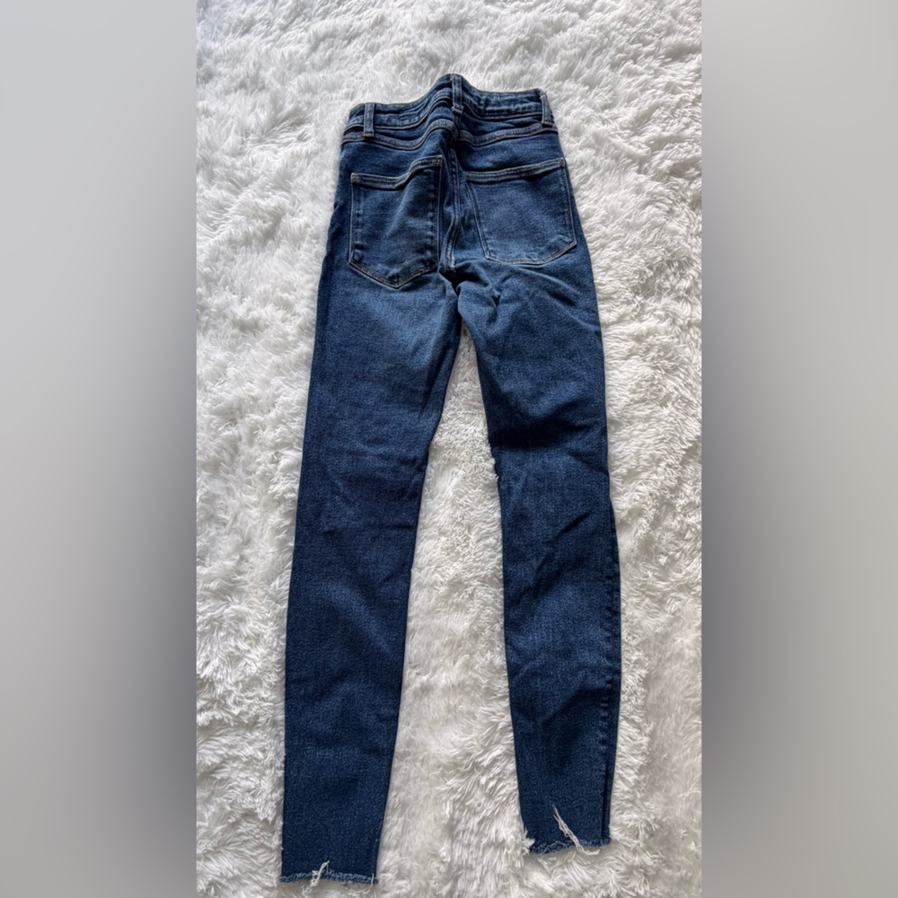 Zara Indigo Denim Trousers